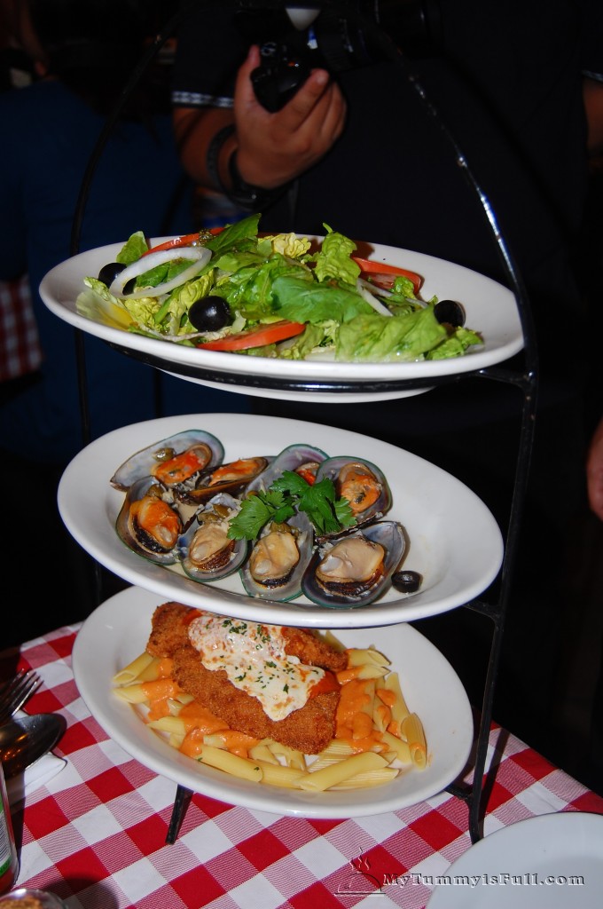 Italianni's Traditionale Tower lunch