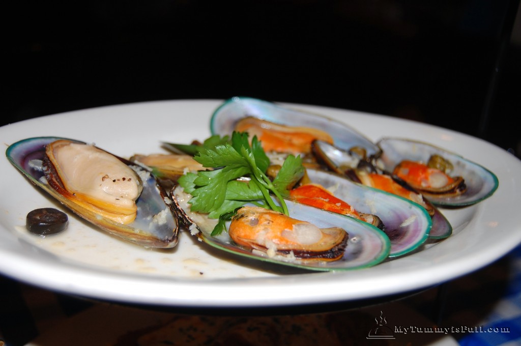 Half Shell Mussels Capperi