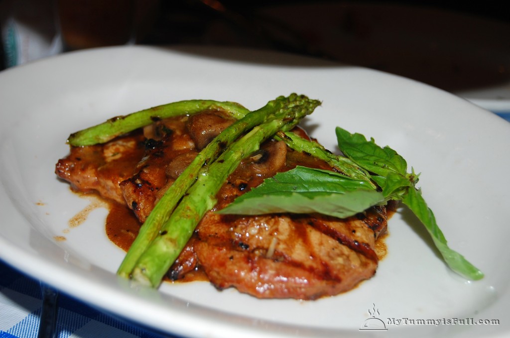 Grilled Porkchop with Asparagus