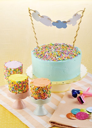 Confetti Party Cake