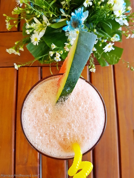 Olives Restaurant Watermelon Shake