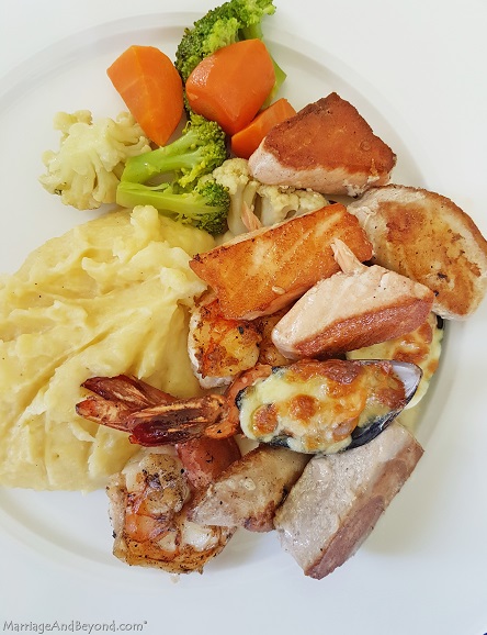 Olives Restaurant Seafood Combination