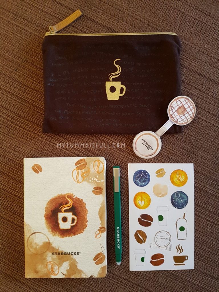 starbucks 2017 coffee stain design planner