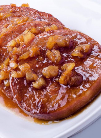 glazed-ham-steak