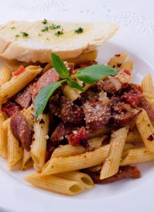 penne-pasta-with-hungarian-sausage