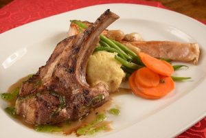 Mario's Salmon and Lamb