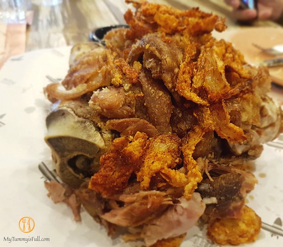 Tittos Latin BBQ and Brew Chicharron Pork Crispy Pata