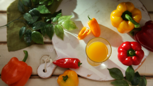 Orange Bellpepper juice for Hurom