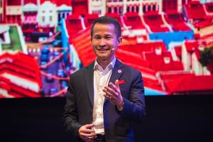 Singapore Tourism Board Chief Executive Lionel Yeo introduces Passion Ma...