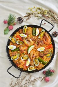 Paella Ilustrado
