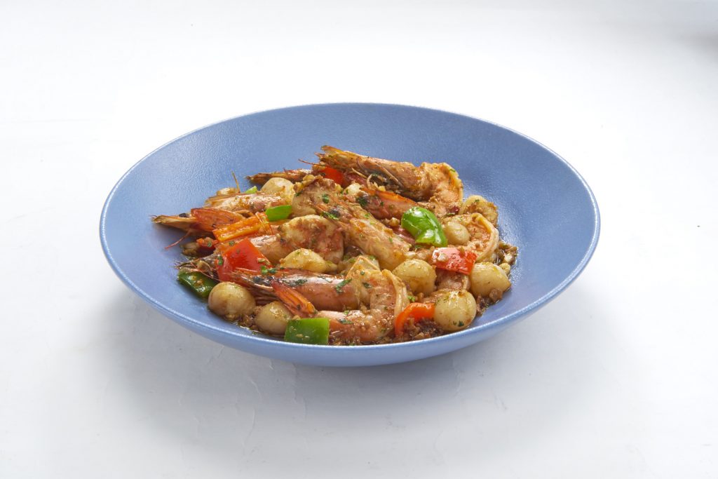 Fish and Co. SAUTEED SHRIMPS AND SCALLOPS