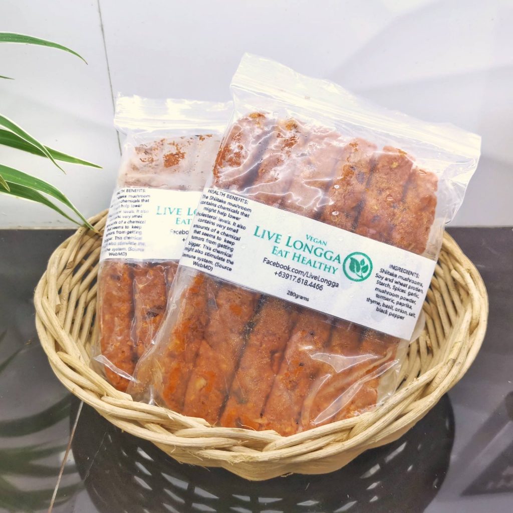live longga vegan longganisa