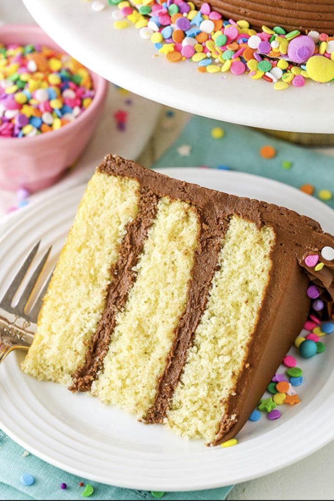 Fluffy Yellow Cake